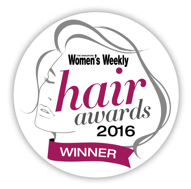 Singapore Women's Weekly Hair Awards 2016 winner